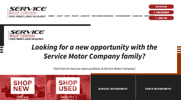servicemotor.com - Ag Equipment Dealer in WI | Se... - Service Motor