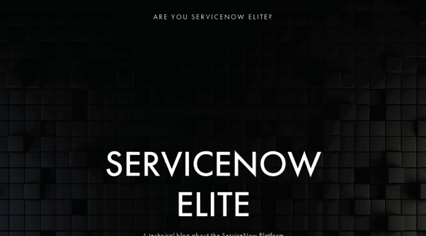 servicenowelite.com