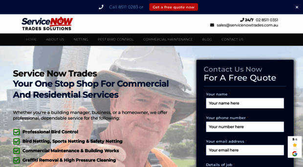 servicenowtrades.com.au