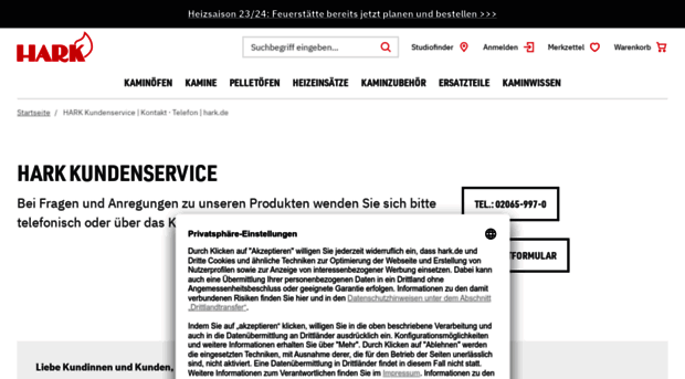 serviceportal.hark.de