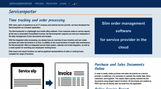servicereporter.net