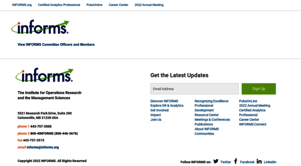 services.informs.org