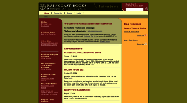services.raincoast.com