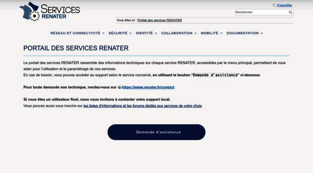 services.renater.fr