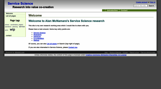 servicescience.wikidot.com