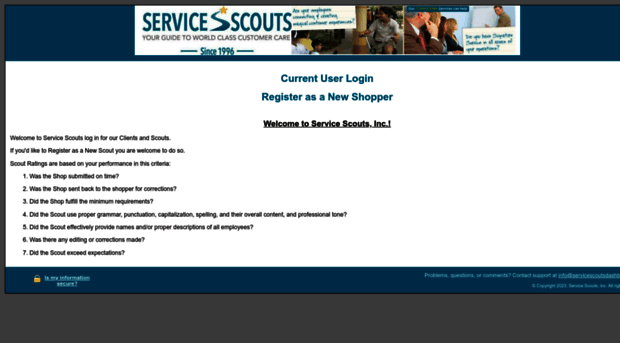 servicescoutsdashboard.com