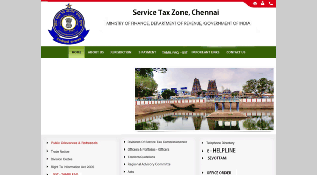 servicetaxchennai.gov.in