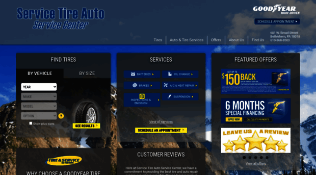 servicetireautoservicecenter.com