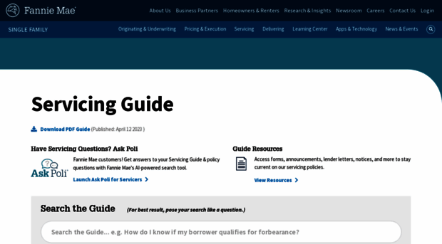 servicing-guide.fanniemae.com