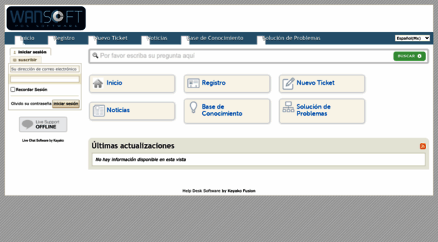 servicioaclientes.wansoft.net
