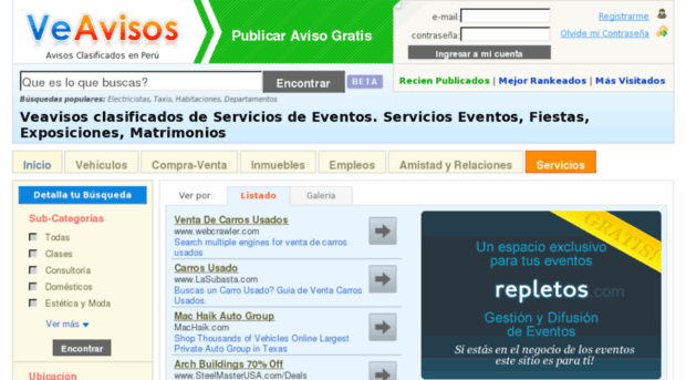 servicios-eventos.veavisos.com.pe