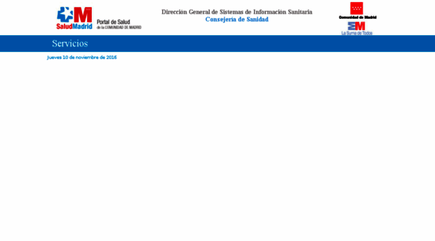 servicios.sanidadmadrid.org