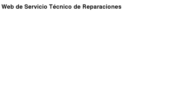 serviciotecnicodereparaciones.es