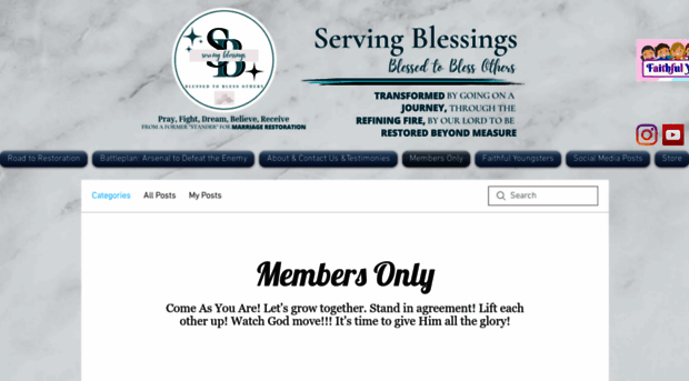 servingblessings.com