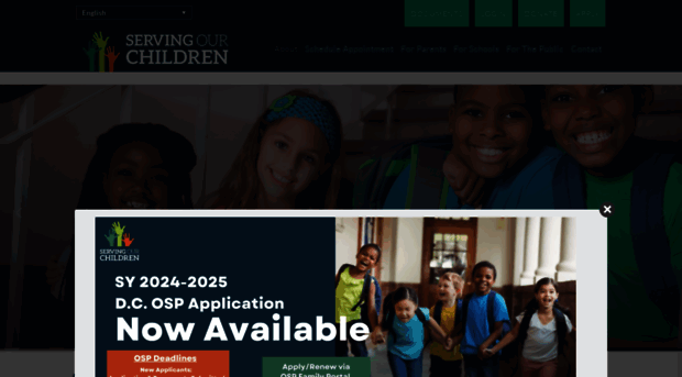 servingourchildrendc.org