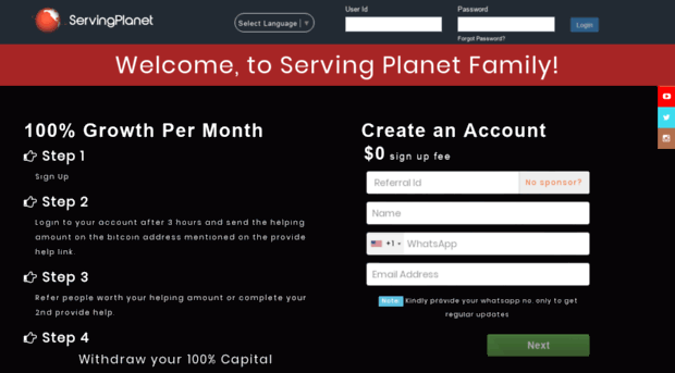 servingplanet.com