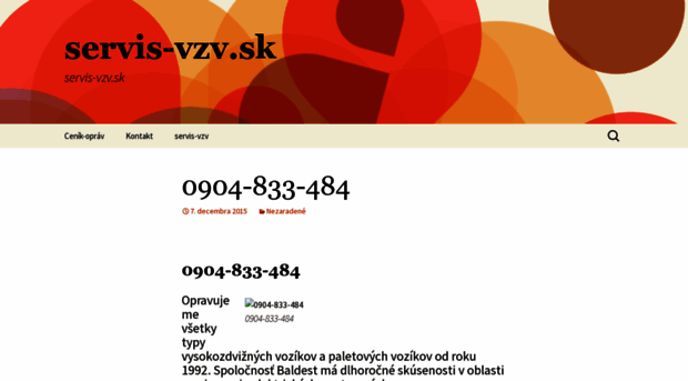 servis-vzv.sk