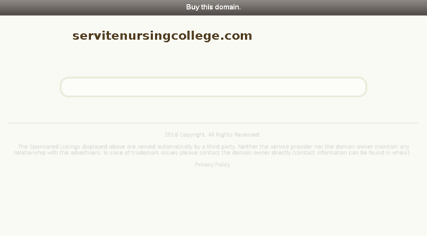 servitenursingcollege.com