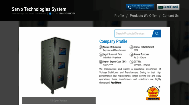 servotechnologiessystem.in