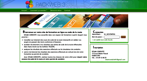 sesam-auto-ecole-evry.packweb2.com