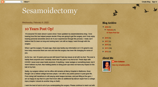 sesamoidectomy.blogspot.com