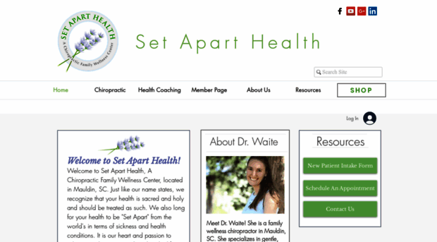 setaparthealth.com