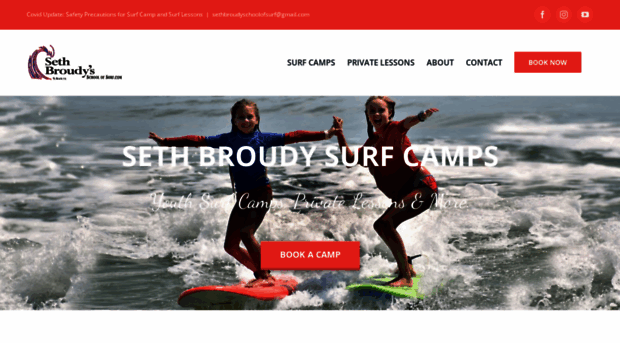 sethbroudyschoolofsurf.com