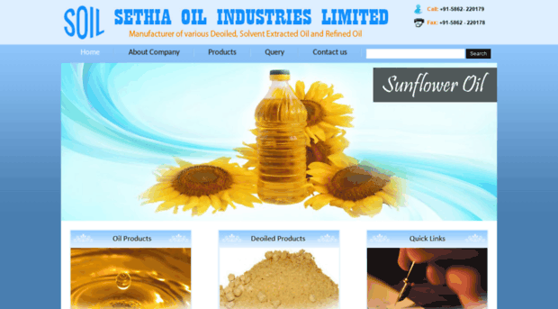 sethiaoil.co.in