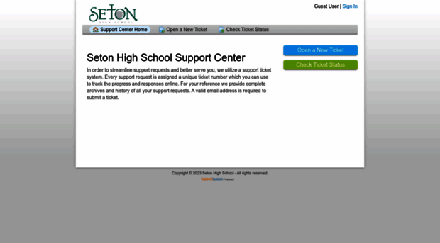 setoncincinnati.supportsystem.com