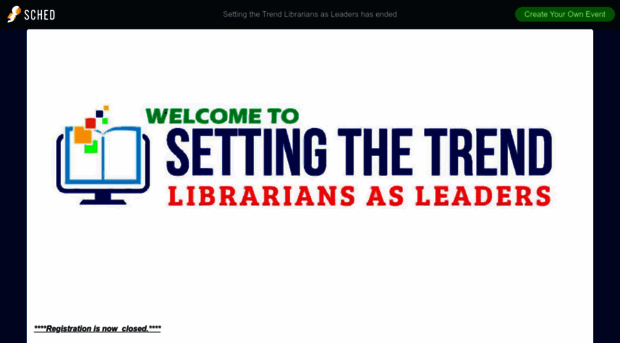 settingthetrendlibrariansas2018.sched.com