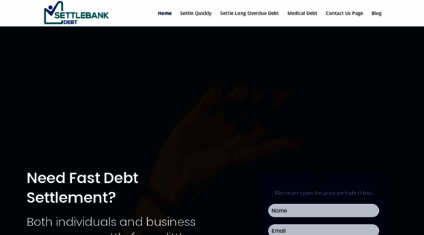 settlebankdebt.com
