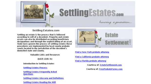 settlingestates.com