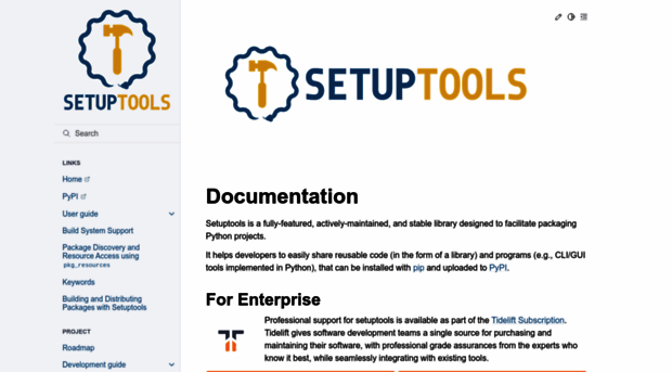 setuptools.pypa.io