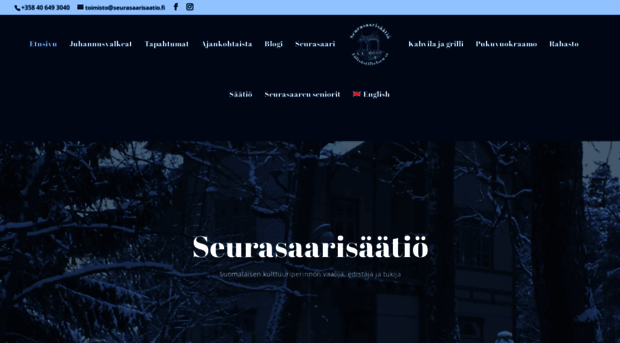 seurasaarisaatio.fi