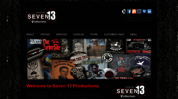 seven13productions.com