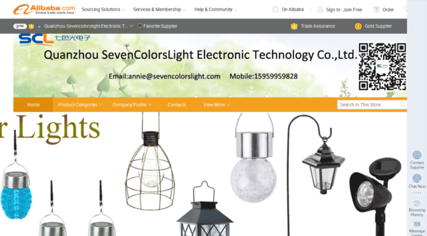 sevencolorslight.en.alibaba.com