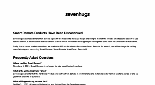 sevenhugs.com