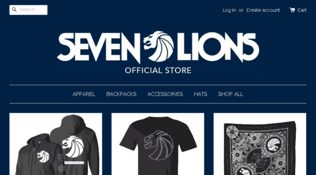 sevenlions.colortestmerch.com