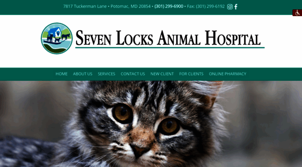 sevenlocksanimalhospital.com