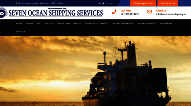 sevenoceanshipping.in