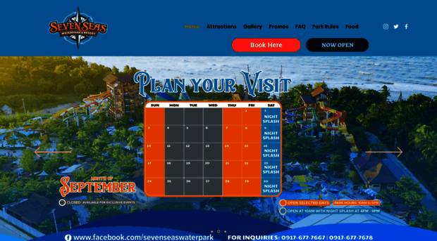 sevenseaswaterparkresort.com