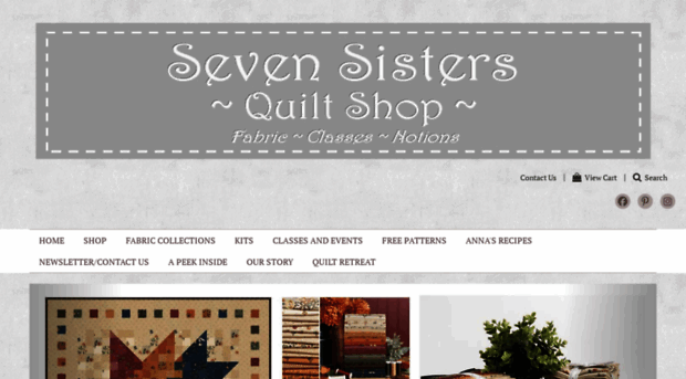 sevensistersquiltshop.com