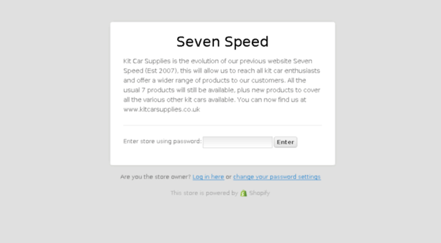 sevenspeed.co.uk