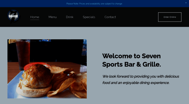 sevensportsbarandgrille.com