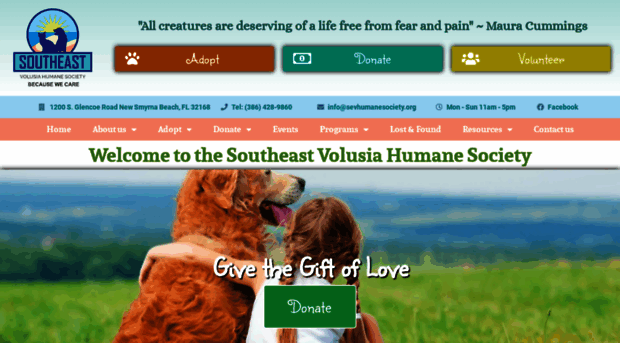 sevhumanesociety.org