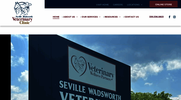 sevillevetclinic.com