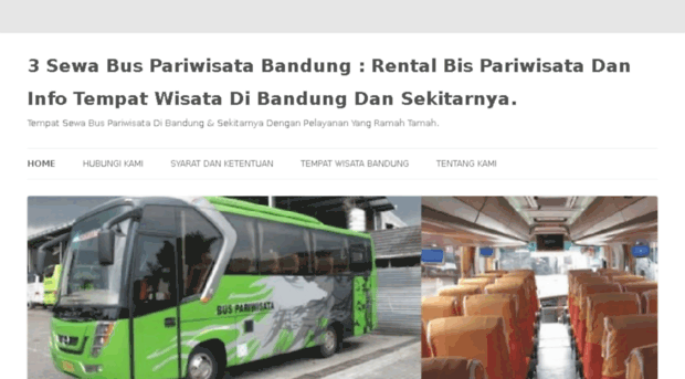 sewabuspariwisatadibandung.com