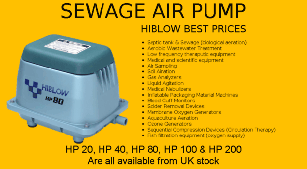 sewageairpump.com