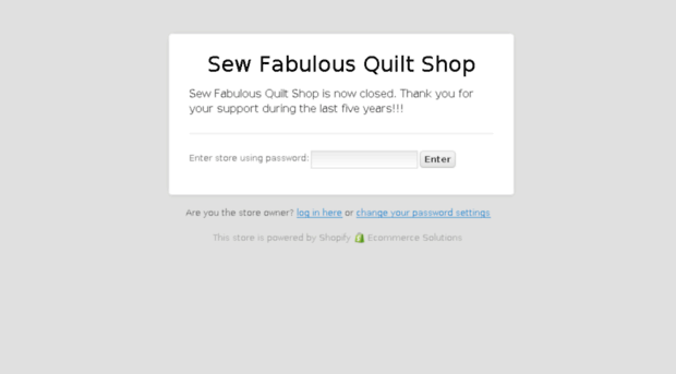 sewfabulousquiltshop.com