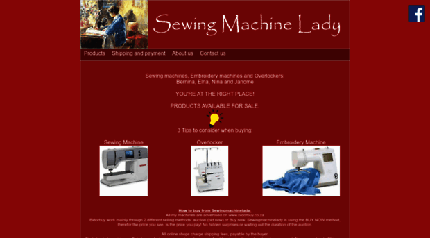 sewingmachinelady.co.za